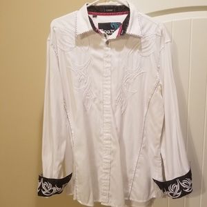Roar button down size XL